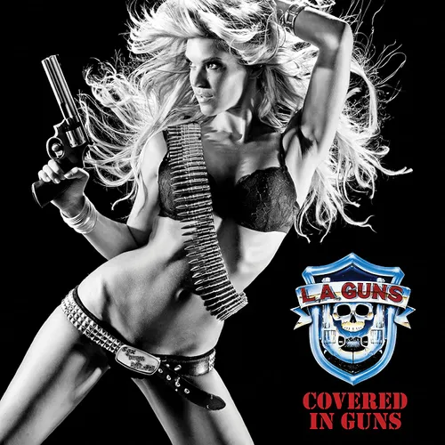 L.A. Guns - Covered In Guns vinyl record cover
