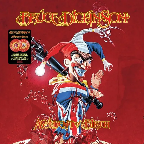 Bruce Dickinson - Accident Of Birth: 25th Anniversary Edition vinyl record cover