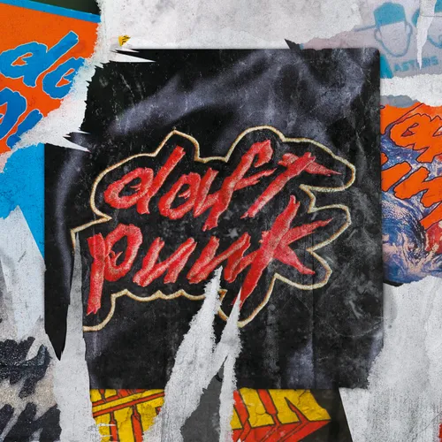 Daft Punk - Homework: Remixes vinyl record cover
