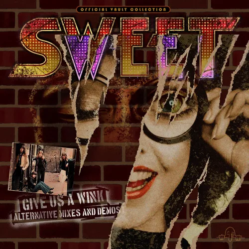 The Sweet - Give Us A Wink vinyl record cover