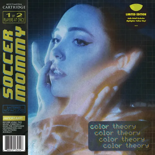 Soccer Mommy - color theory vinyl record cover
