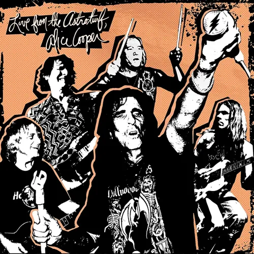 Alice Cooper - Live From The Astroturf vinyl record cover