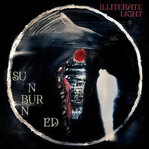 Illiterate Light - Sunburned vinyl record cover