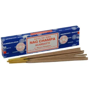 Box of Nag Champa incense sticks