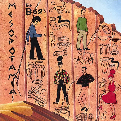 The B-52's - Mesopotamia vinyl record cover