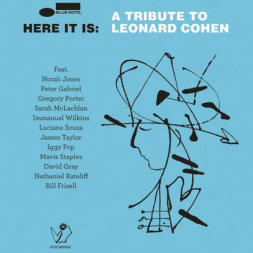 Various Artists - Here It Is: A Tribute To Leonard Cohen vinyl record cover