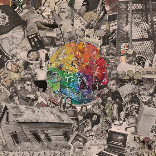 Dougie Poole - The Rainbow Wheel of Death vinyl record cover
