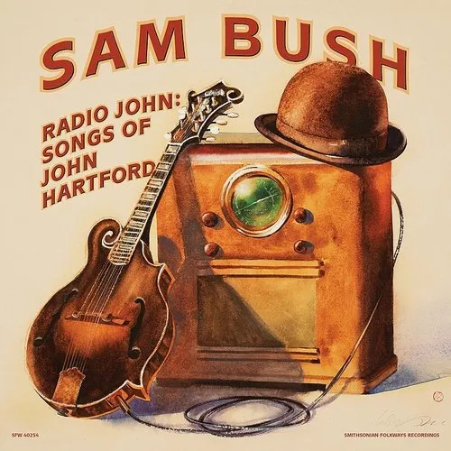 Sam Bush - Radio John: Songs Of John Hartford vinyl record cover
