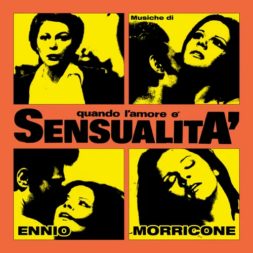 Ennio Morricone - Quando l'amore e sensualita vinyl record cover