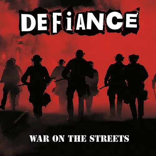 Defiance - War On The Streets vinyl record cover
