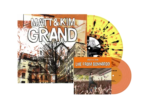Matt & Kim - Grand vinyl record cover