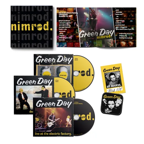 Green Day - Nimrod: 25th Anniversary Edition vinyl record cover