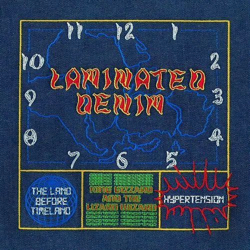 King Gizzard & The Lizard Wizard - Laminated Denim vinyl record cover