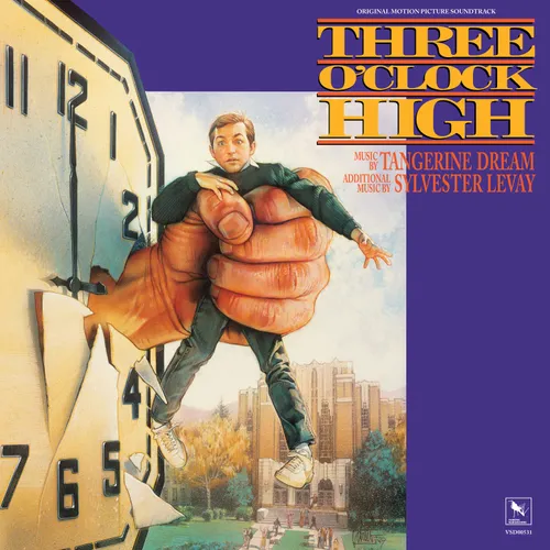 Tangerine Dream - Three O'Clock High - Original Motion Picture Soundtrack vinyl record cover