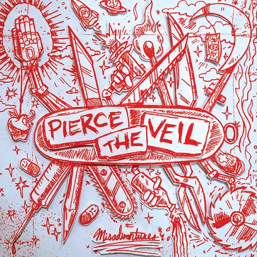 Pierce The Veil - Misadventures vinyl record cover