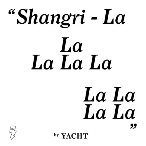 Yacht - Shangri-La vinyl record cover