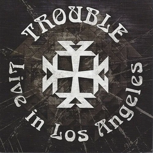 Trouble - Live In Los Angeles vinyl record cover