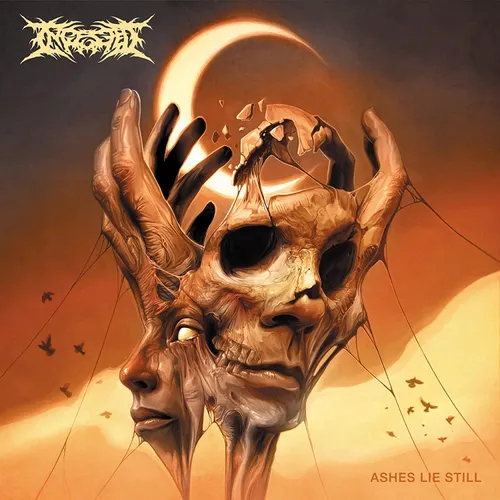 Ingested - Ashes Lie Still vinyl record cover