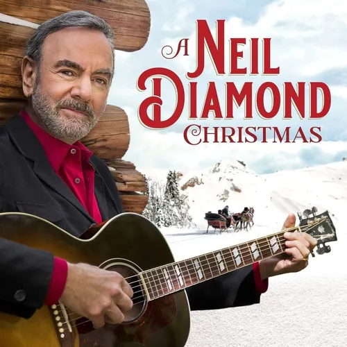 Neil Diamond - A Neil Diamond Christmas vinyl record cover