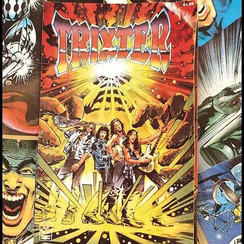 Trixter - Trixter vinyl record cover