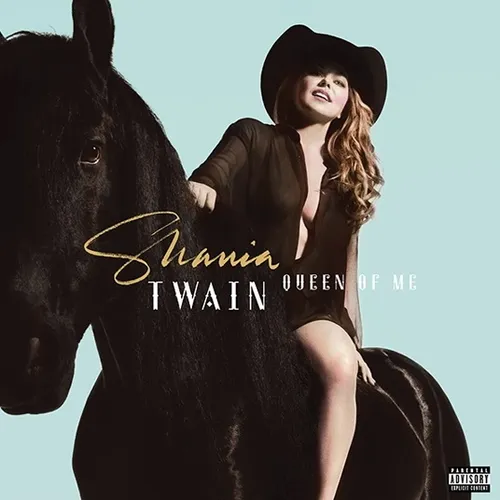 Shania Twain - Queen Of Me vinyl record cover