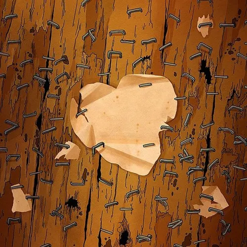 Loblolly Boy - Paper Heart EP vinyl record cover