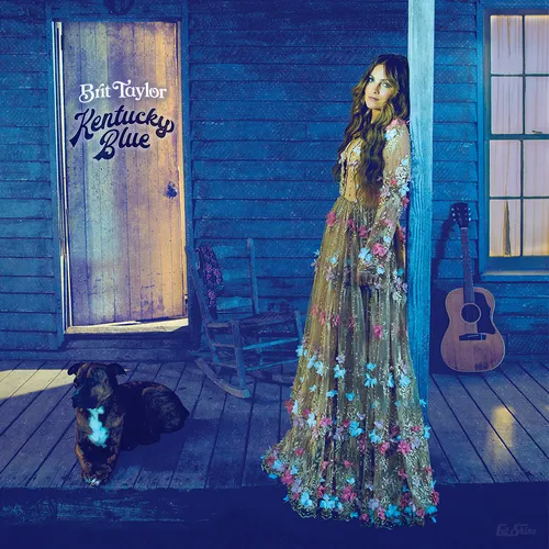 Brit Taylor - Kentucky Blue vinyl record cover