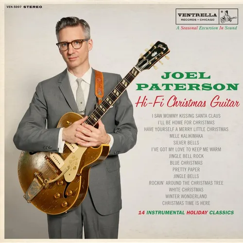 Joel Paterson - Hi-Fi Christmas Guitar vinyl record cover