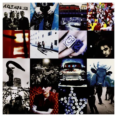 U2 - Achtung Baby: Remastered vinyl record cover