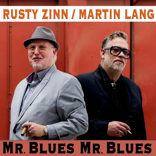 Martin Lang & Rusty Zinn - Mr Blues, Mr Blues vinyl record cover