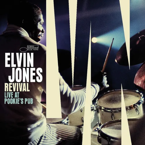 Elvin Jones - Revival: Live At Pookie's Pub vinyl record cover