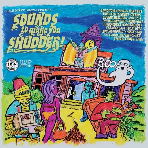 Various Artists - Skin Graft Records Presents .... Sounds To Make You Shudder! vinyl record cover