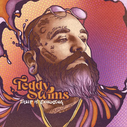 Teddy Swims - Sleep Is Exhausting EP vinyl record cover