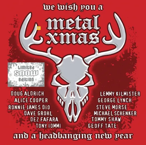 Various Artists - We Wish You A Metal Xmas And A Headbanging New Year vinyl record cover