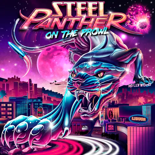 Steel Panther - On The Prowl vinyl record cover