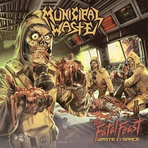 Municipal Waste - Fatal Feast vinyl record cover