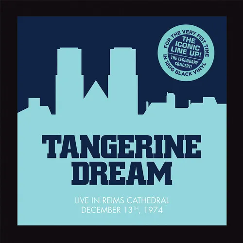 Tangerine Dream - Live at the Reims Cathedral 1974 vinyl record cover