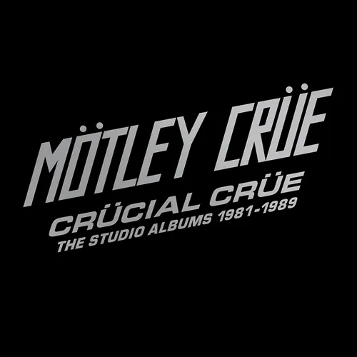 Motley Crue - Crucial Crue: The Studio Albums 1981-1989 vinyl record cover
