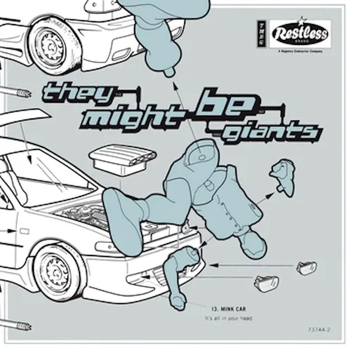 They Might Be Giants - Mink Car vinyl record cover