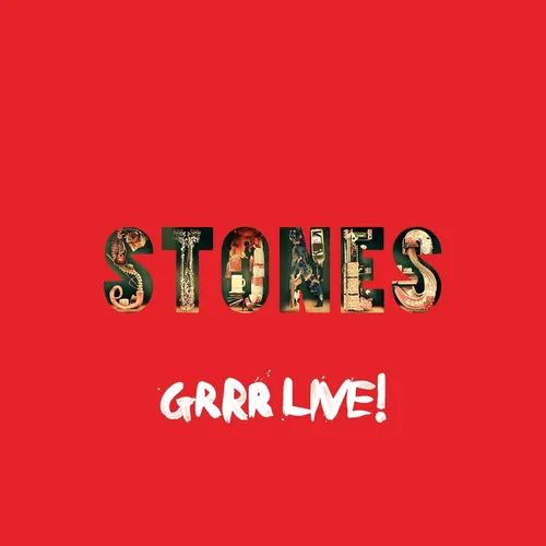 The Rolling Stones - GRRR Live! vinyl record cover