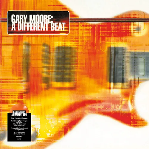 Gary Moore - A Different Beat vinyl record cover