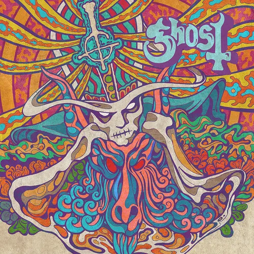 Ghost - Seven Inches of Satanic Panic vinyl record cover