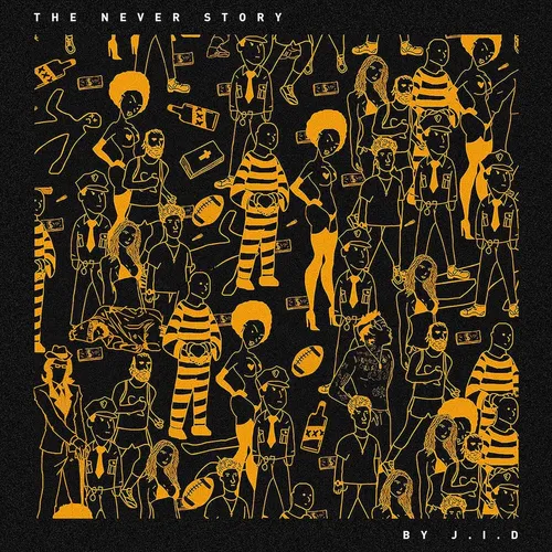 JID - The Never Story vinyl record cover