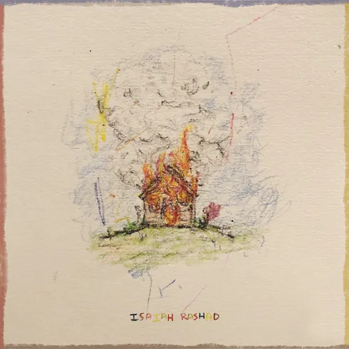 Isaiah Rashad - The House Is Burning vinyl record cover