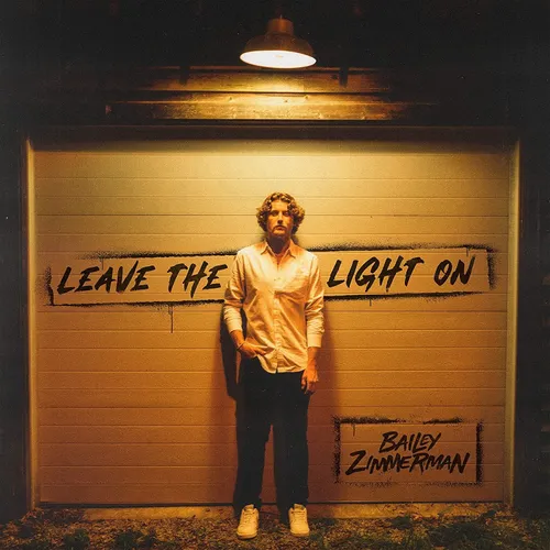 Bailey Zimmerman - Leave The Light On vinyl record cover
