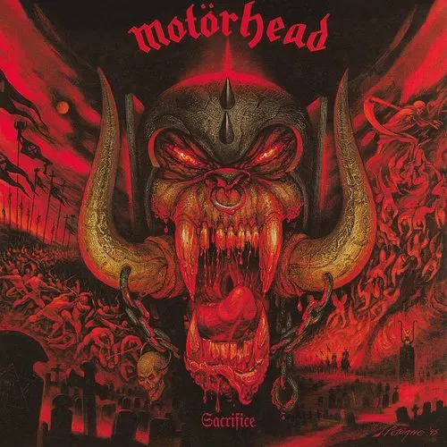 Motörhead - Sacrifice vinyl record cover