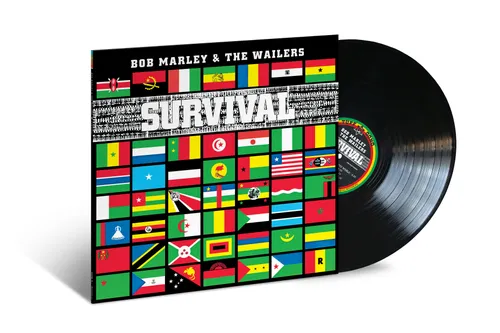 Bob Marley & The Wailers - Survival: Original Jamaican Version vinyl record cover
