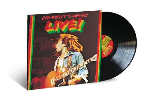 Bob Marley & The Wailers - Live!: Original Jamaican Version vinyl record cover