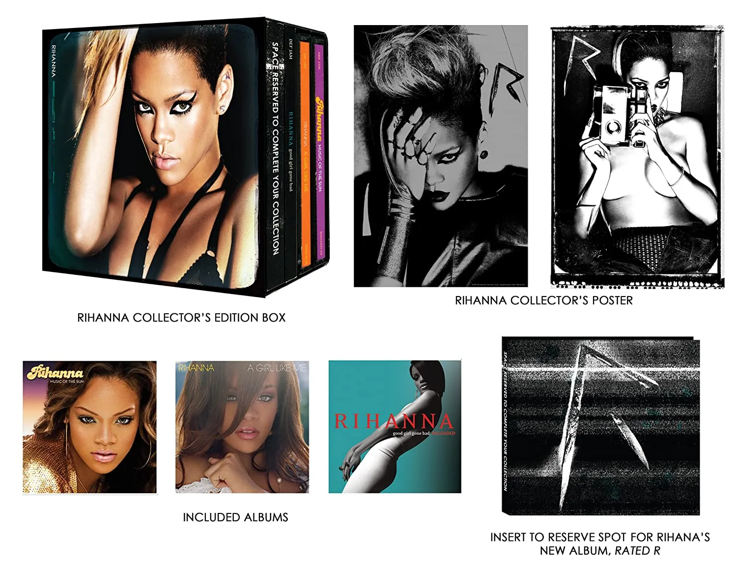 Rihanna - Rihanna's Collector's Set [Limited Edition 3CD Box Set