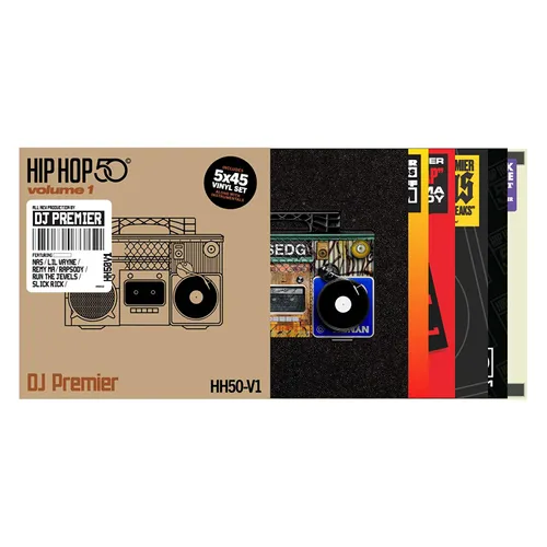 Dj Premier - Hip Hop 50: Vol 1 vinyl record cover